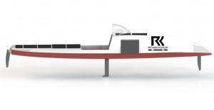 kayak design Richard Kohler side view