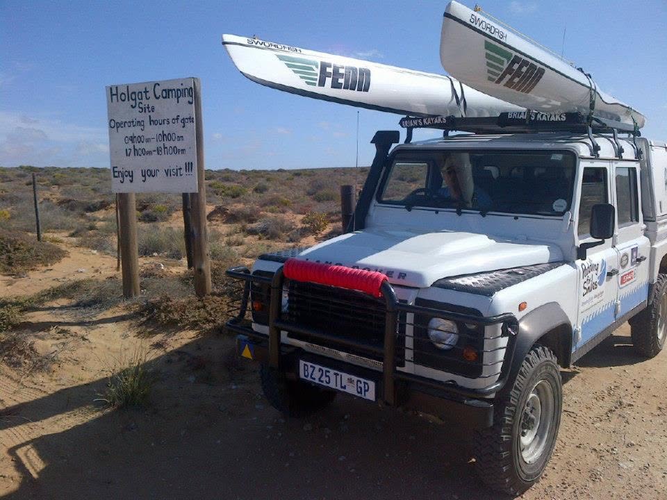 Camping at the secret Holgat River camp site, West Coast